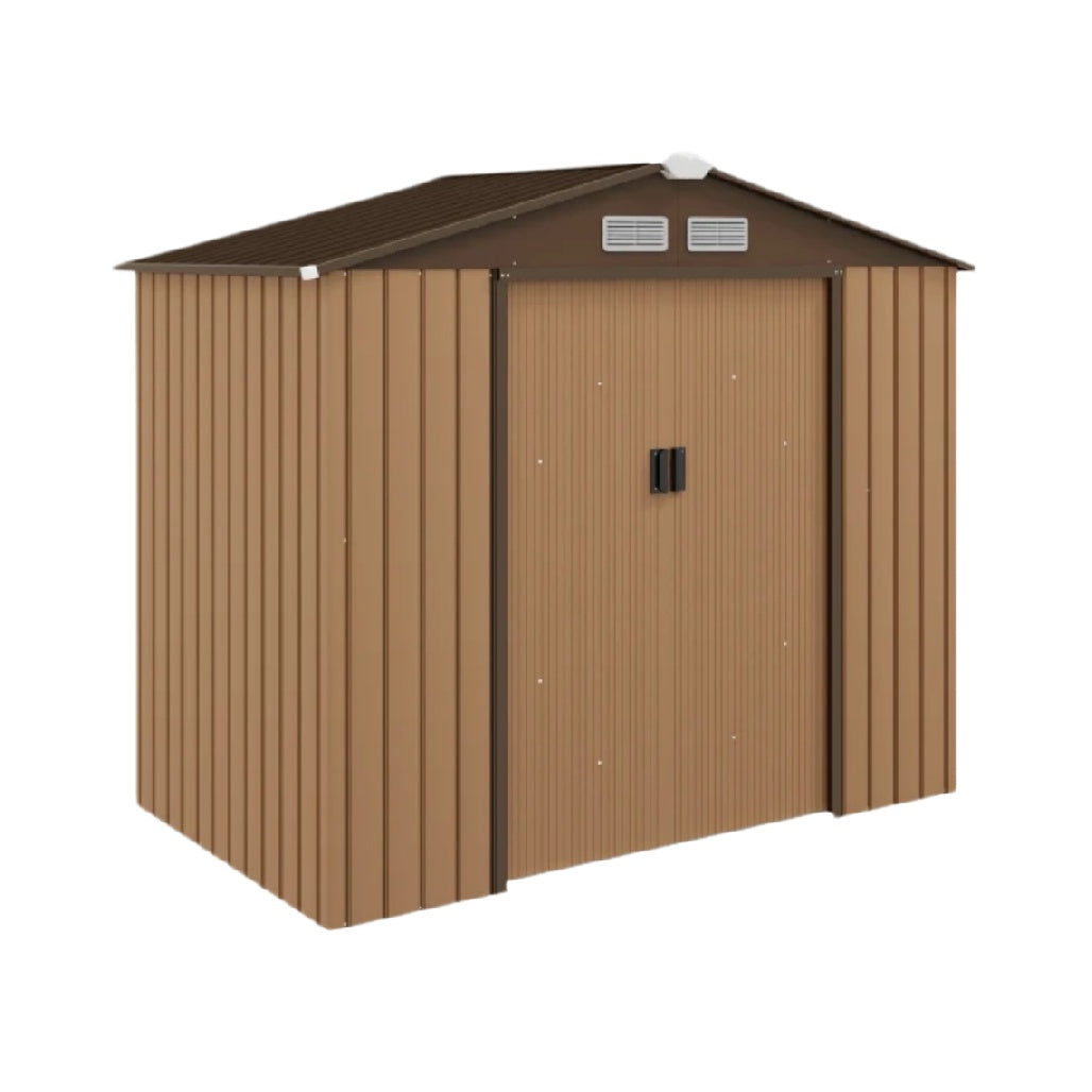 Abri de jardin en métal pour stockage extérieur - 180 x 120 x 200