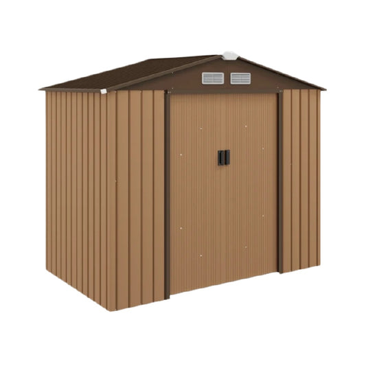 Abri de jardin en métal pour stockage extérieur - 180 x 120 x 200